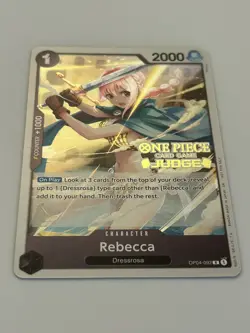 Rebecca (Judge Pack Vol. 6) OP04-092 One Piece Promotion Cards Foil - Image 1