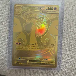 Mega Charizard X EX Phantasmal Flames 130/94 Mega Ultra Rare Gold Card RARE - Image 1