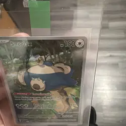 NM/M! Snorlax SVP 051 S&V 151 Pokemon Center ETB Stamped Promo Pokemon Card! ✨ - Image 4