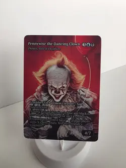 Mtg Phenax God Of Deception Pennywise Borderless Playtest Card Commander EDH NM - Image 2
