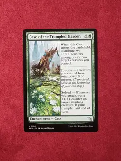 Case Of The Trampled Garden - Murders At Karlov MKM MTG Magic the Gathering #156 - Image 1