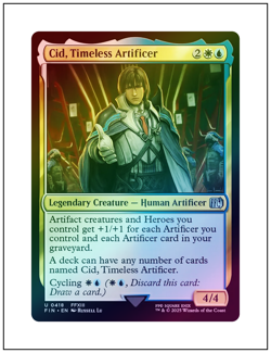 1x Cid, Timeless Artificer - 0418, Foil, Magic The Gathering MTG NM - Image 1