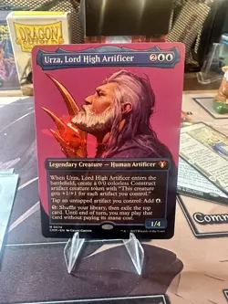 Urza, Lord High Artificer (Borderless) Commander Masters Regular - Image 1