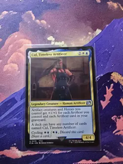 MTG - Cid, Timeless Artificer #0416 Uncommon Final Fantasy Non Foil NM - Image 1