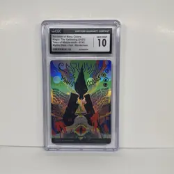 MTG LOTR Saruman of Many Colors / Borderless Poster (Foil) #743 - CGC 10 - Image 1