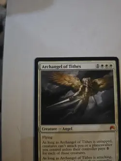 MTG Archangel of Tithes Origins 004/272 Regular Mythic - Image 3
