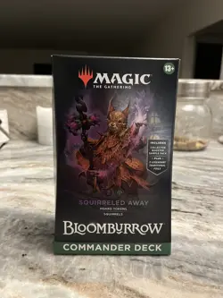 Magic the Gathering Commander Deck Kit Bloomburrow Squirreled Away - Image 1