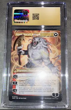 Magic MTG Ajani Nacatl Pariah Modern Horizons 3 Borderless MYTHIC RARE CGC 10 - Image 5
