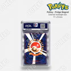 Pikachu Illustrator Japan Promo | XL Size PSA 'Graded' Pokemon Inspired Keyring - Image 2