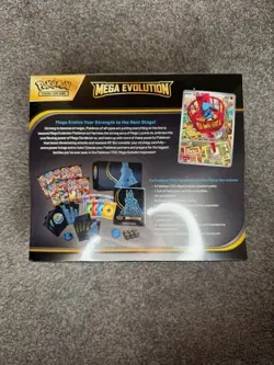 Pokemon TCG Mega Evolution Elite Trainer Box ETB Lucario Factory Sealed New - Image 3