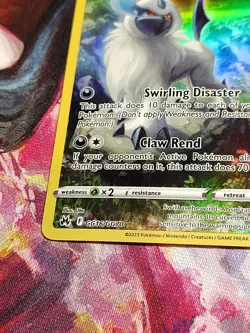 2023 POKEMON ABSOL #GG16 CROWN ZENITH GALARIAN GALLERY FULL ART - Image 5