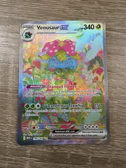 LP 2023 Pokemon SV 151 MEW EN Venusaur ex #198/165 - Image 1