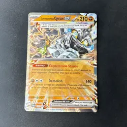 Cornerstone Mask Ogerpon ex 112/167 Sv06: Twilight Masquerade Holo Pokemon - Image 1