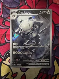 TCG Pokemon Steelix 150/132 Illustration Rare ME01: Mega Evolutions NM-M - Image 1