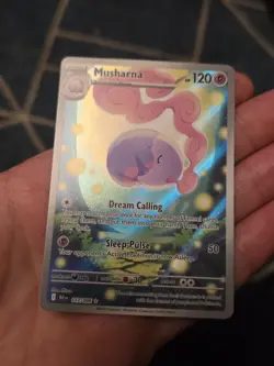 Pokemon Musharna 117/086 - Illustration Rare Holo - Black Bolt 2025 - English - Image 2