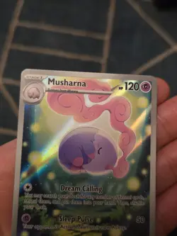 Pokemon Musharna 117/086 - Illustration Rare Holo - Black Bolt 2025 - English - Image 3