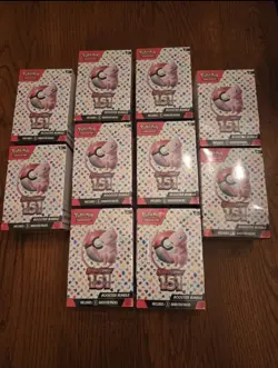 Pokemon Scarlet & Violet 151 Booster Bundles Sealed (Lot of 10) - Image 1