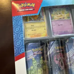 Pokemon Scarlet & Violet Paldean Fates 5 Mini Tins w/ 4 Promos Costco Bundle - Image 2