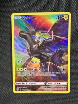 Pokemon TCG Zekrom - TG05/TG30 Ultra Rare Brilliant Stars NM/M - Image 1