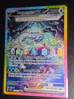 Pokemon TCG - Terapagos EX - Illustration Rare - Stellar Crown - 170/142 - Mint - Image 1