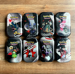 Pokemon TCG SV10.5 Black Bolt & White Flare Unova Mini Tin Display - NEW SEALED! - Image 4