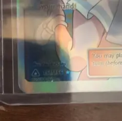 Pokemon TCG Lillie Full Art Ultra Rare Holo Trainer SM Ultra Prism 151/156 - Image 2