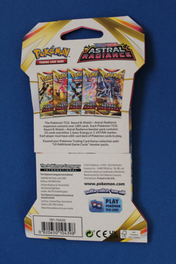 POKEMON SWORD & SHIELD ASTRAL RADIANCE SLEEVED PACK SEALED - Image 2