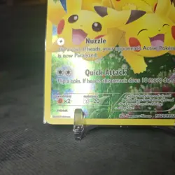 READ! Pokemon Pikachu Full Art RC29 Generations Radiant Ultra Rare MP-HP - Image 2