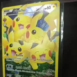 READ! Pokemon Pikachu Full Art RC29 Generations Radiant Ultra Rare MP-HP - Image 4
