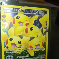 READ! Pokemon Pikachu Full Art RC29 Generations Radiant Ultra Rare MP-HP - Image 5