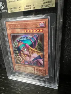Yugioh Dark Magician Girl Ultra Rare (P4-01) BGS 9.5 GEM MINT PSA - Image 2