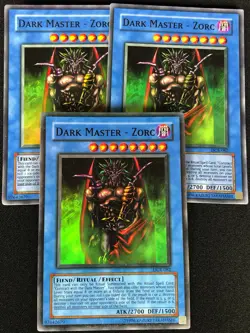 YUGIOH DARK MASTER ZORC DCR-082 SUPER X3 (NM) - Image 1