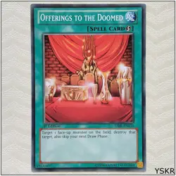 Offerings to the Doomed - YSKR-EN033 - Common 1st Edition Yugioh - Image 1