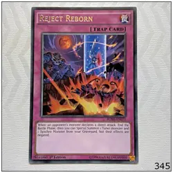 Reject Reborn - BOSH-EN071 - Rare 1st Edition Yugioh - Image 1