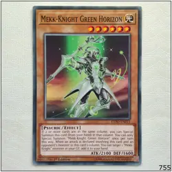 Mekk-Knight Green Horizon - EXFO-EN015 - Common 1st Edition Yugioh - Image 1
