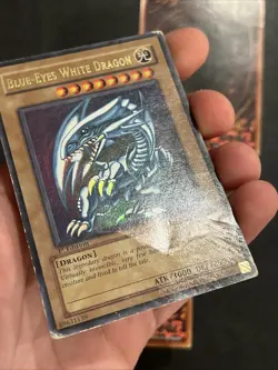 Yugioh Starter Deck Blue Eyes White Dragon SDK-001 First Edition Heavy Play Lot! - Image 3