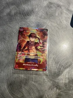 Monkey D. Luffy ST10-006 One Piece TCG Treasure Booster Promo *SEALED - Image 3