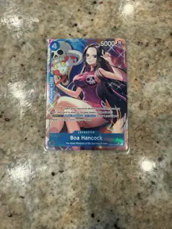 Boa Hancock Alternate Art Foil OP01-078 SR One Piece TCG Premium Booster ENG - Image 1
