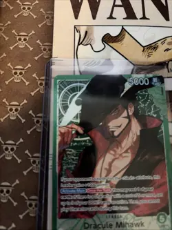 Dracule Mihawk - OP14-020 (Alternate Art) OP14-020 The Azure Sea's Seven Foil - Image 3