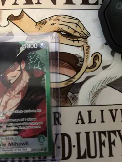 Dracule Mihawk - OP14-020 (Alternate Art) OP14-020 The Azure Sea's Seven Foil - Image 4