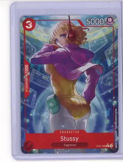 One Piece TCG Stussy ST21-006 Alt Art FOIL - Image 1