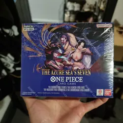 One Piece OP-14 The Azure Sea’s Seven Booster Box + Dash Pack - SEALED Fast Ship - Image 2