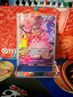 CHARLOTTE LINLIN One Piece OP08-069 Two Legends Alt Art Foil SR - Image 1