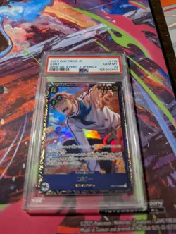 PSA 10 Koby OP11-119 One Piece Flagship Battle 2025 Winner (JP) - Image 4