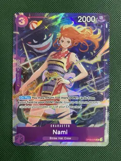 Nami PROMO Premium Card Collection Best Selection Vol. 4 OP09-070 One Piece TCG - Image 1