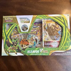 Pokemon TCG Kleavor VSTAR Premium Collection Box Promo English Card Stock - Image 1