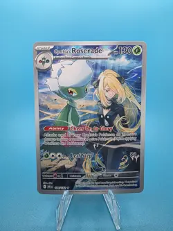 Cynthia's Roserade 184/182 SV10: Destined Rivals Pokemon Card TCG - NM - Image 1