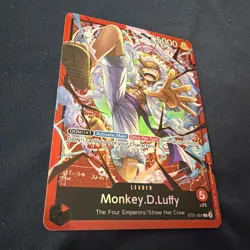 Monkey D Luffy ST21-001 Leader Starter Deck EX Gear 5 Promo One Piece Card Engli - Image 2