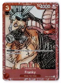 Franky (Premium Card Collection -ONE PIECE FILM RED Edition-) OP01-021 One Piece - Image 1