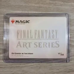 Vivi Ornitier Art Card (Gold-Stamped Signature) Art Series: Final Fantasy... - Image 3